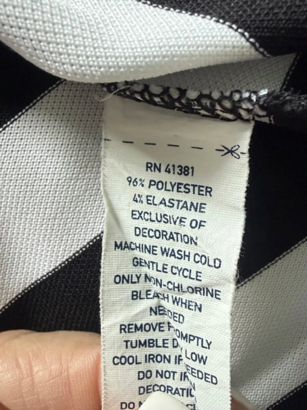 Polo Ralph Lauren Performance White Black Blue Stripe Polo Shirt XL Mens